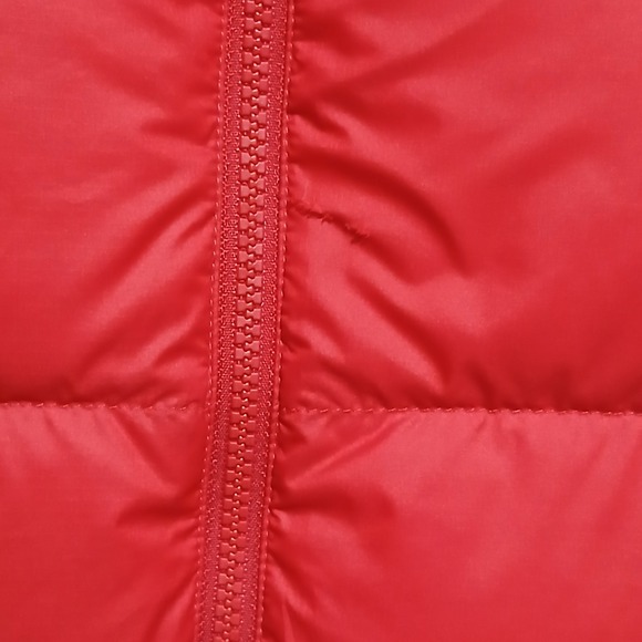 Kids Polo Ralph Lauren Reversible Puffer Vest Red Navy Logo Size L 14-16 - Picture 9 of 12